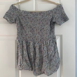 Off the shoulder top